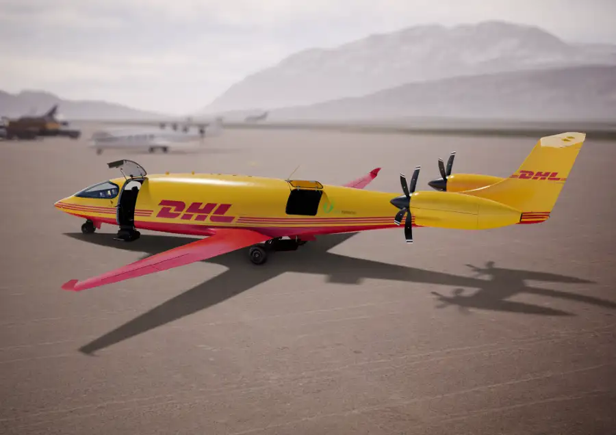 DHL Express shapes future for sustainable aviation with the order of first-ever all-electric cargo planes from Eviation