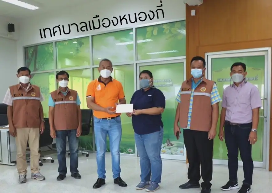 CHOW มอบเงินสมทบสร้างโรงพยาบาลสนาม สู้โควิด-19