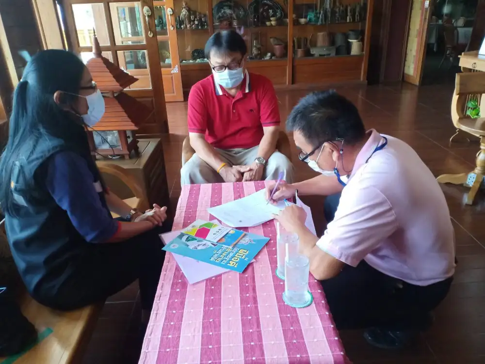 สำนักงานพัฒนาฝีมือแรงงานแม่ฮ่องสอน ตรวจติดตามผลการดำเนินงานของสถานประกอบกิจการ