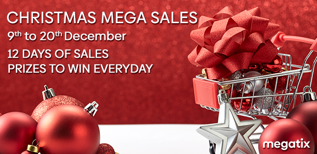 MEGATIX LAUNCHES THE MEGATIX CHRISTMAS MEGA SALE 12 Days Of Thailand's ...