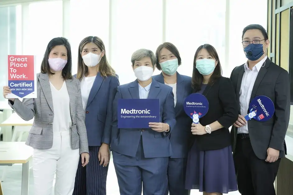 Medtronic Thailand Awarded Great Place to Work Certification(TM) by World's Leading Organization