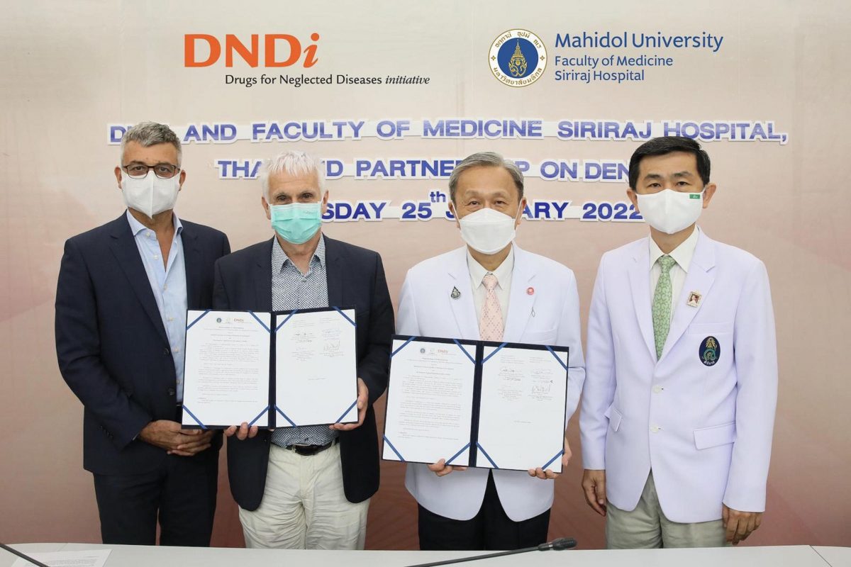 Thailand And DNDi Join Forces In Global Research Initiative To Tackle ...