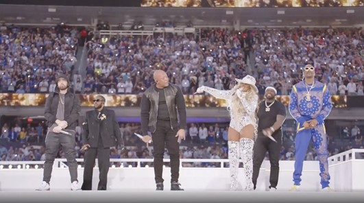 Super Bowl 56 halftime show brings the house down - Revenge of the Birds