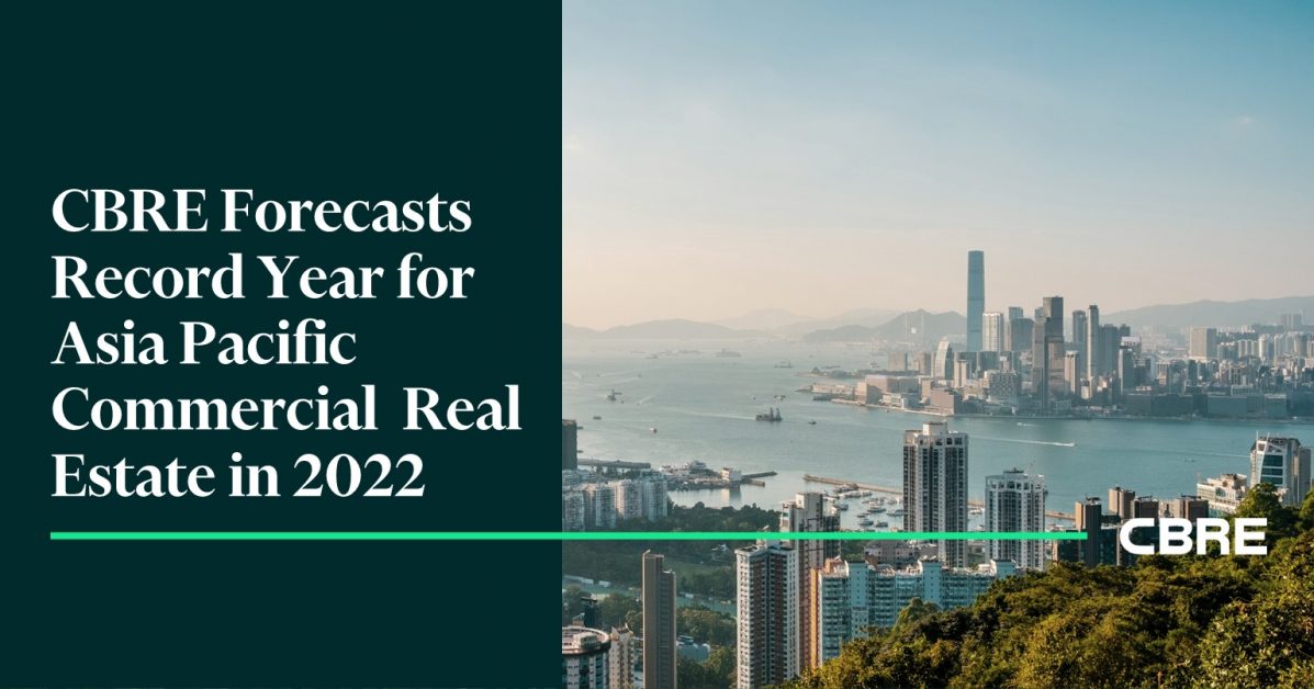 CBRE Forecasts Record Year For Asia Pacific Commercial Real Estate | RYT9