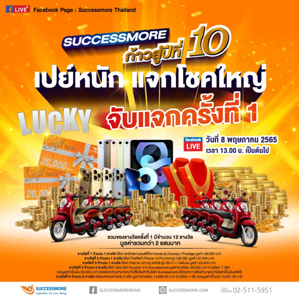 ซัคเซสมอร์ จับรางวัล