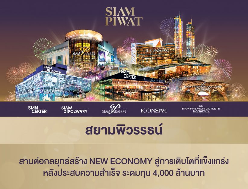 Siam Piwat forges ahead with New Economy strategy to further strengthen ...