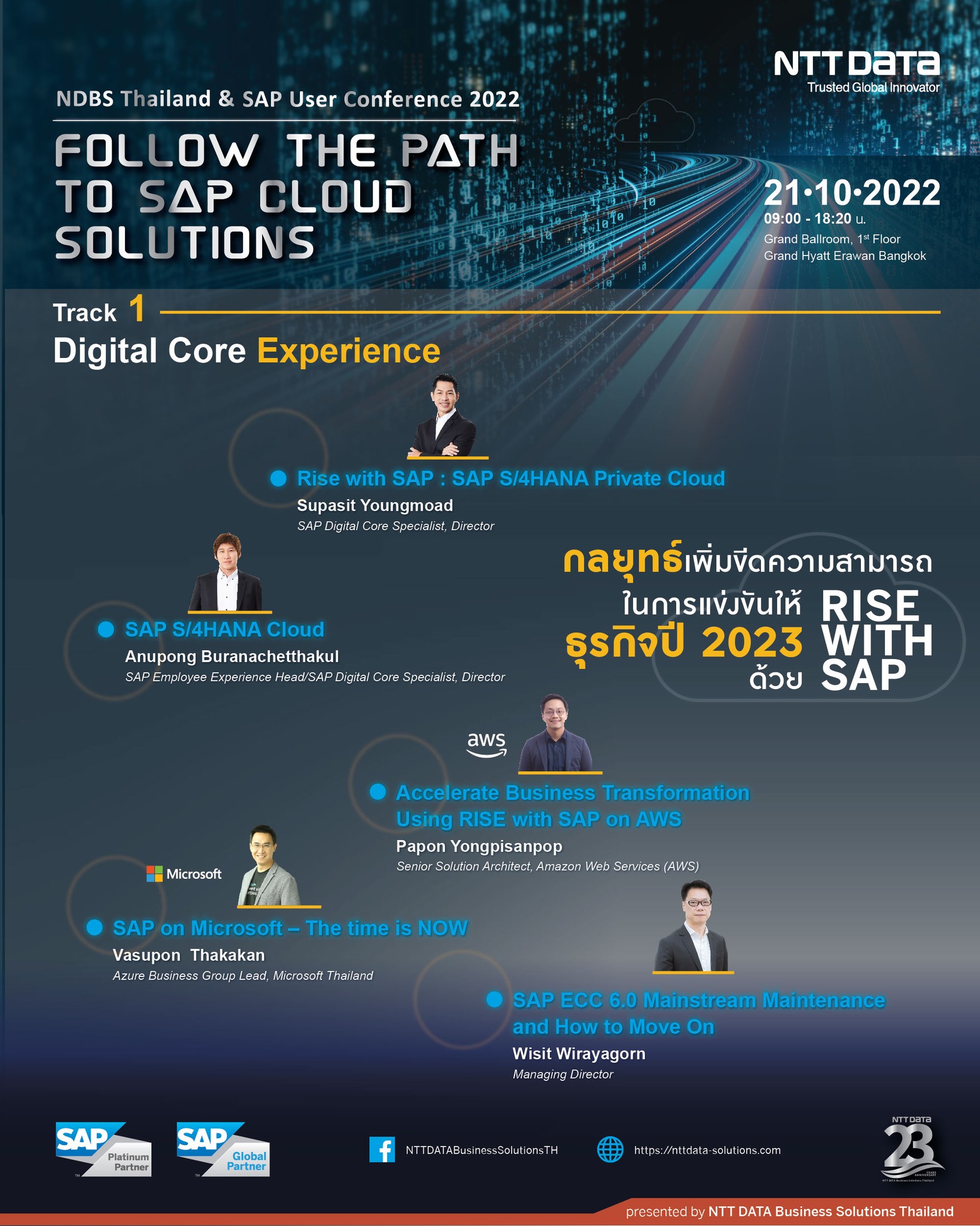 NDBS Thailand & SAP User Virtual Conference 2022 RYT9