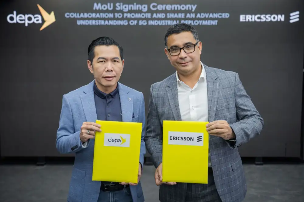 Ericsson & depa Join Forces to Drive 5G Digital Transformation in Thailand