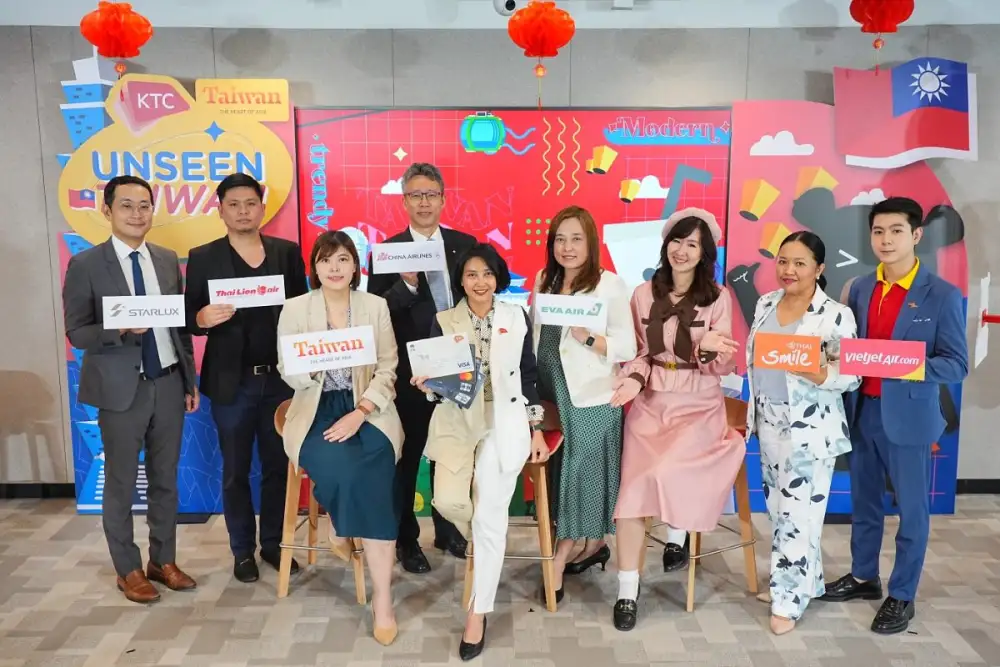 Taiwan Tourism partnered with KTC to reveal Unseen Taiwan tourist attractions