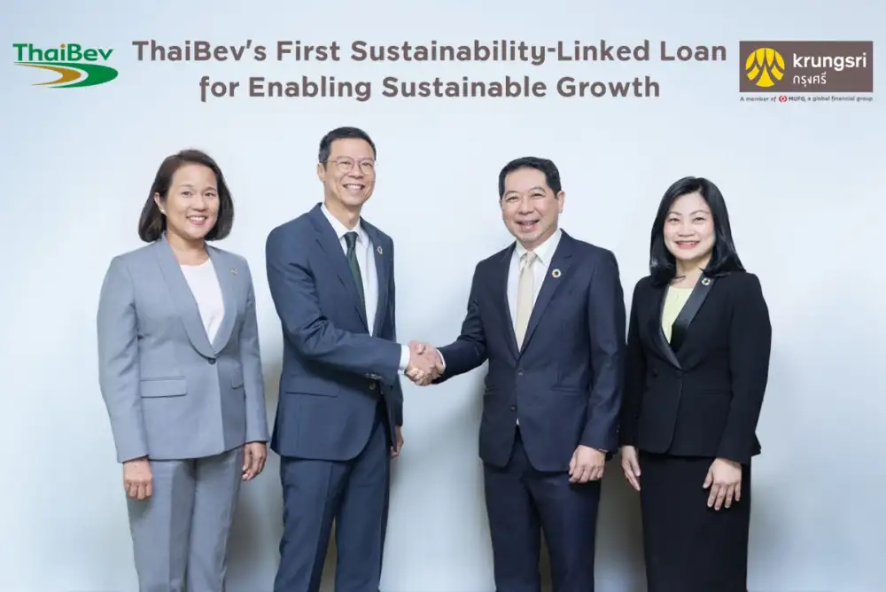 ThaiBev launches inaugural Sustainability-Linked Loan, reinforcing ThaiBev's commitment to