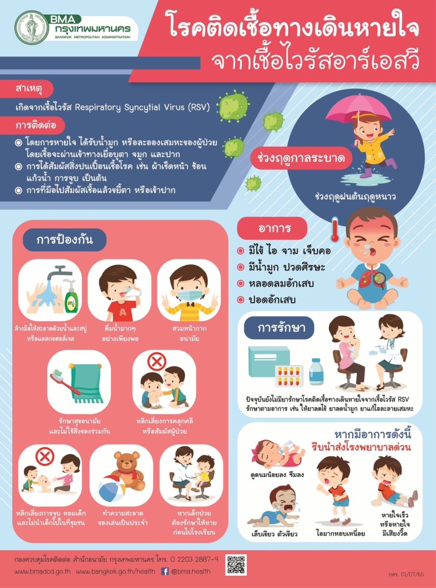 Bangkok rush to advertise data to forestall RSV virus an infection |  RYT9