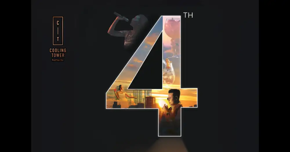 Cooling Tower Rooftop Bar Celebrates 4th Anniversary with a Sunset Spritz Party