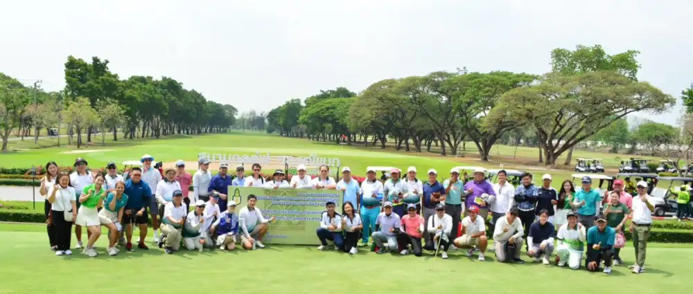 นศ.ปธร. รุ่นที่ 1 สถาบันพระปกเกล้า จัดแข่งขันกอล์ฟการกุศล ถ้วยเกียรติยศ