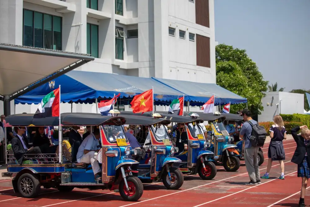 ร.ร.นานาชาติไบรท์ตันคอลเลจจัดการแข่งขันกีฬากระชับมิตรกับเครือข่ายทั่วโลก