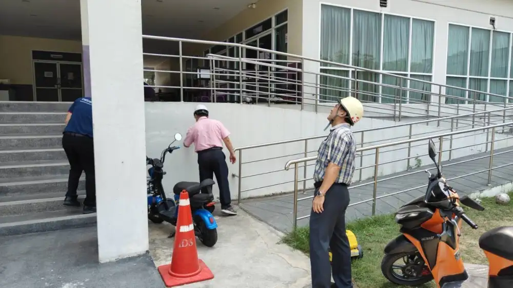 มทร.ธัญบุรีตรวจสอบทุกอาคารปลอดภัยหลังเหตุการณ์แผ่นดินไหว