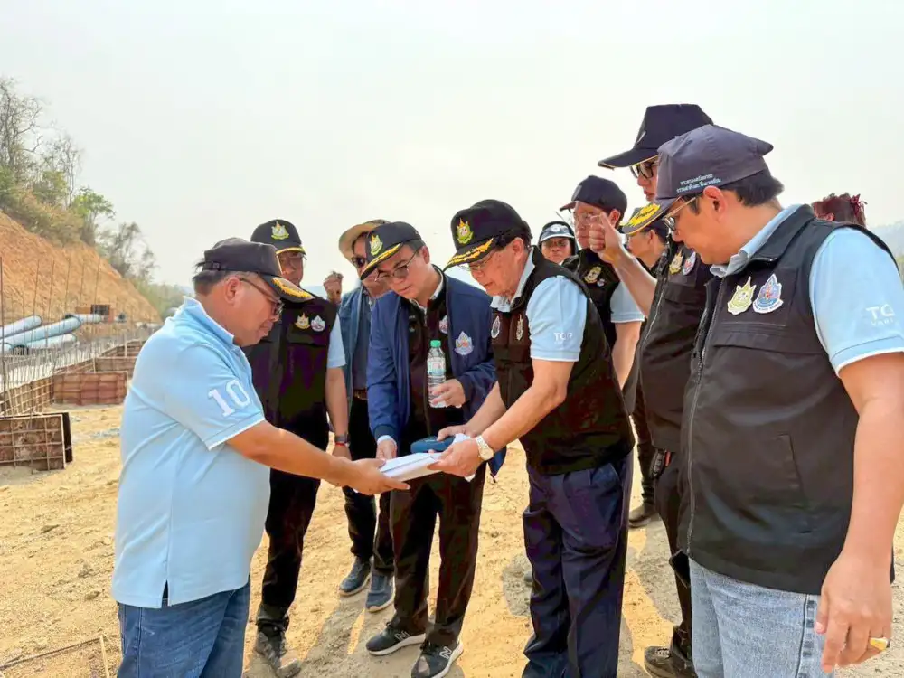 กรมทรัพยากรน้ำ ลงพื้นที่ติดตามความคืบหน้าโครงการอ่างเก็บน้ำห้วยแม่เหียะน้อย พร้อมระบบส่งน้ำอันเนื่องมาจากพระราชดำริ จ.เชียงใหม่ มุ่งสร้างประโยชน์ต่อเนื่องเพื่อการใช้น้ำอย่างยั่งยืน
