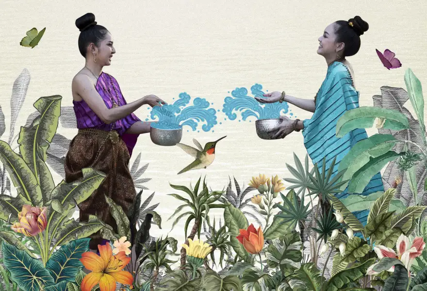 เฉลิมฉลองเทศกาลสงกรานต์ริมแม่น้ำเจ้าพระยา ที่อนันตรา ริเวอร์ไซด์