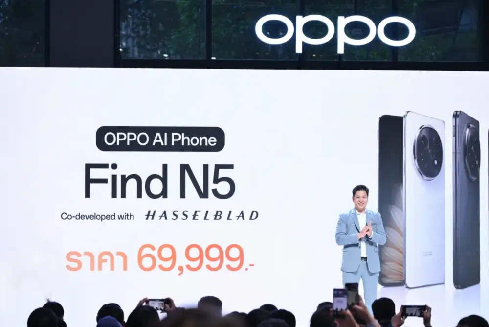 OPPO เปิดตัว