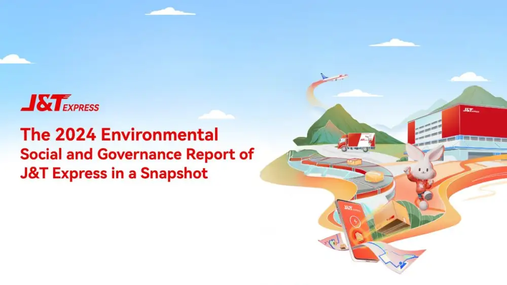 J&T Express เปิดเผยรายงานความยั่งยืน ปี 2024 การขับเคลื่อนแนวทางปฏิบัติที่ยั่งยืนด้านโลจิสติกส์