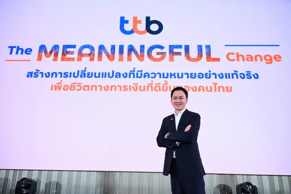 ทีทีบี ชูแผนกลยุทธ์ปี 2568 สำหรับเอสเอ็มอีและธุรกิจขนาดกลาง ฝ่าความท้าทาย มอบโซลูชันที่ให้มากกว่า เพื่อเพิ่มประสิทธิภาพและแข่งขันได้