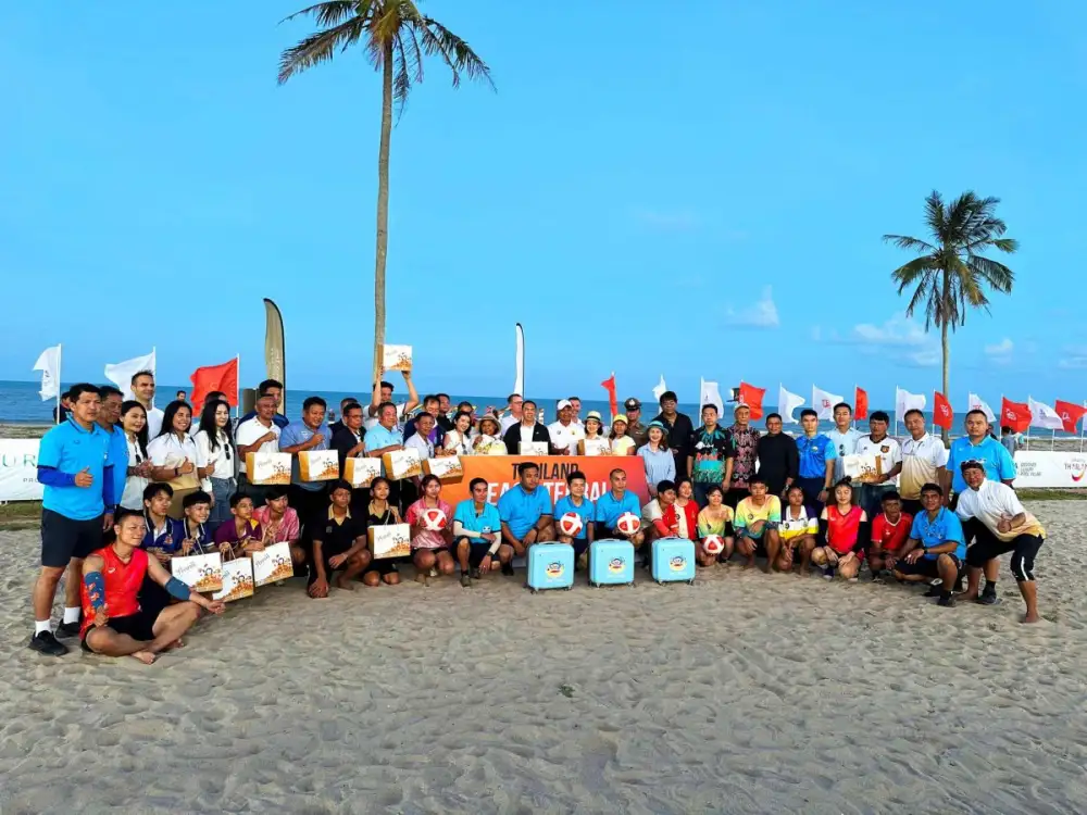 การแข่งขัน Thailand Beach Teqball Open 2025 ปักหมุดอำเภอสิชล ขึ้นแท่นจุดท่องเที่ยวริมทะเลแห่งใหม่ของประเทศไทย