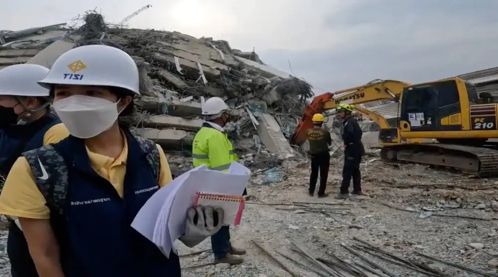 โฆษกอุตฯเปิดผลตรวจเหล็กเส้นตึก สตง.รอบแรกก่อนตรวจเพิ่ม 21 เม.ย. ใครเอี่ยวต้องรับโทษ