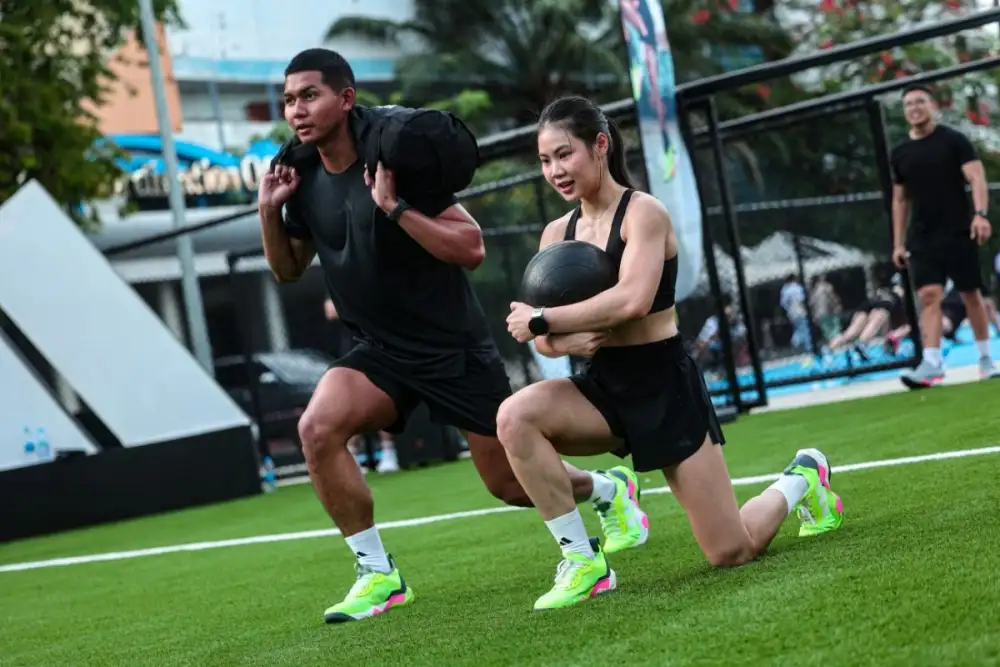 อาดิดาส จัดกิจกรรม Hybrid Training ชวนสายอึดมาท้าทายทุกขีดจำกัด พร้อมทดสอบรองเท้าเทรนนิง Rapidmove ADV 2