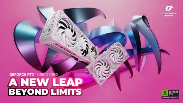 COLORFUL เปิดตัวกราฟิกการ์ดรุ่นใหม่ iGame GeForce RTX(TM) 5060 Series