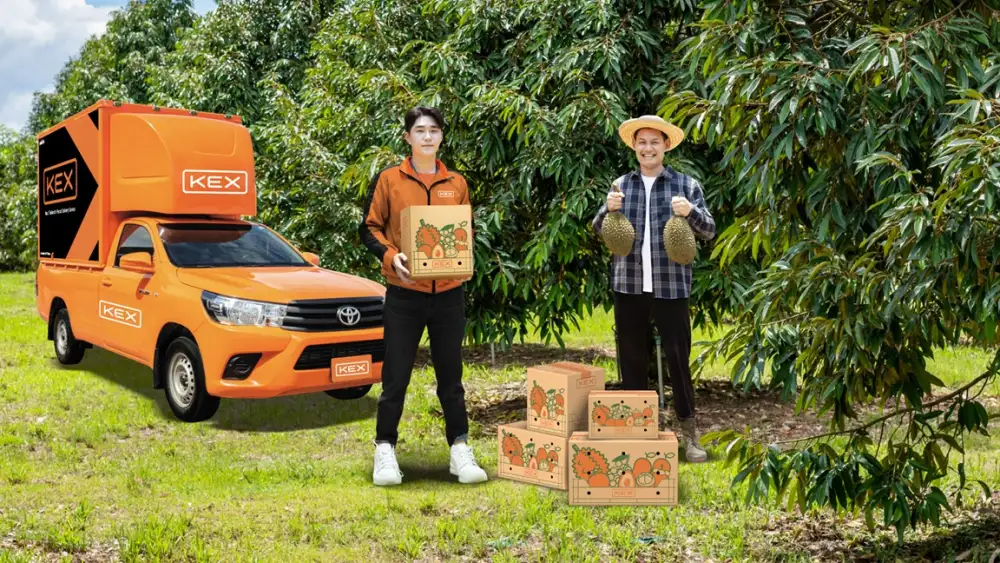 KEX เสริมศักยภาพการจัดส่งผลไม้ ด้วยการขยายบริการแบบครบวงจร