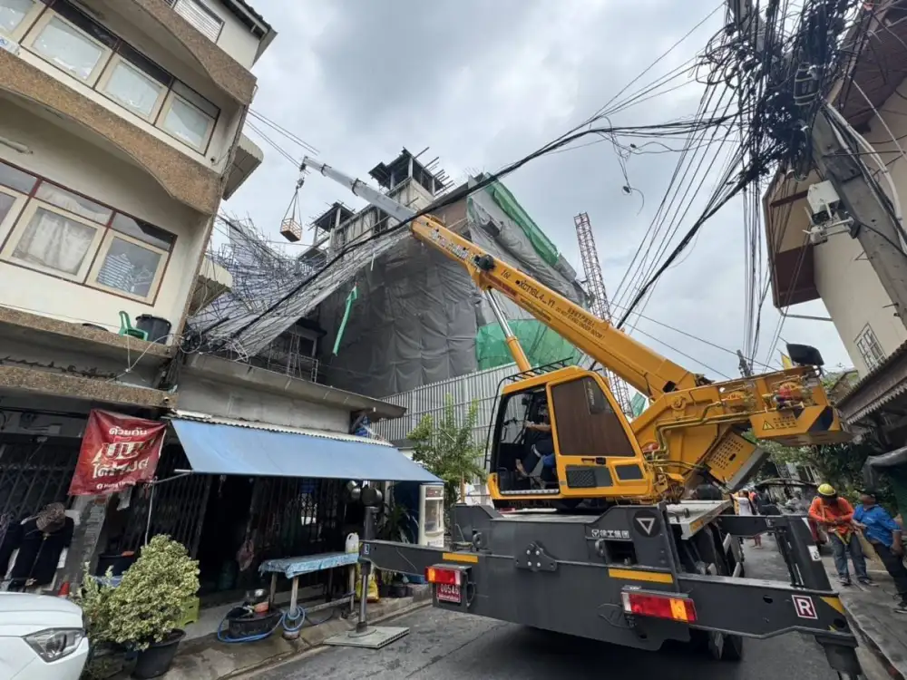 เขตพญาไทกำชับเจ้าของโครงการก่อสร้างใน ซ.อินทามระ 1 เพิ่มมาตรการความปลอดภัย จัดหาที่พักชั่วคราวให้ผู้ได้รับผลกระทบ