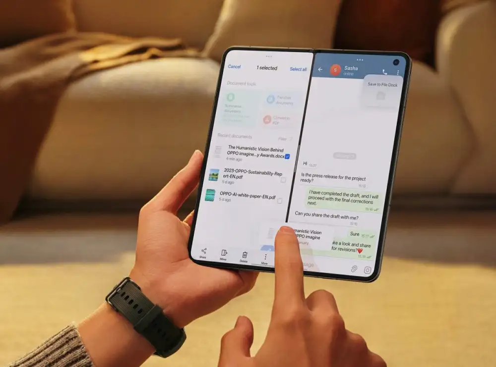 OPPO Find N5 ปลดล็อกประสบการณ์การทำงานได้ทุกที่แบบไร้ขีดจำกัด