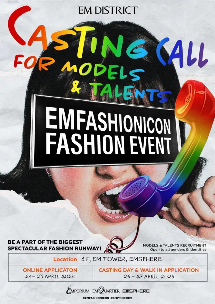 เอ็ม ดิสทริค เปิดเวทีค้นหาดาวดวงใหม่ไม่จำกัดเพศ เพื่อร่วมเดินบนรันเวย์งานแฟชั่นที่ยิ่งใหญ่ที่สุดแห่งปี
