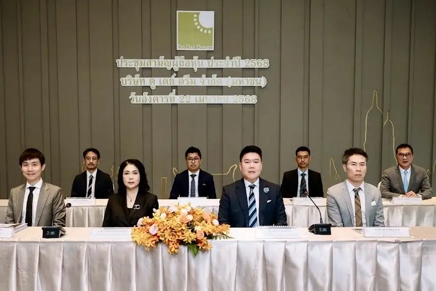 DDD ประชุมสามัญผู้ถือหุ้น 2568 อนุมัติจ่ายปันผลหุ้นละ 0.03 บาท พร้อมชูกลยุทธ์ ปั้นแบรนด์พร้อมรับการเติบโตต่อเนื่อง