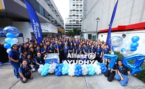 อลิอันซ์ อยุธยา ทำบุญครบรอบ 74 ปี พร้อมจัดกิจกรรม