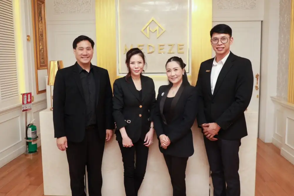 MEDEZE ต้อนรับผู้บริหารจาก 'ของขวัญคลินิก' สู่โอกาสการต่อยอดธุรกิจสุขภาพด้วยนวัตกรรมทางการแพทย์